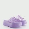 Jpg X Melissa Jean Paul Gaultier | Jpg X Melissa : Les Mules Becky Punk Love Lilas