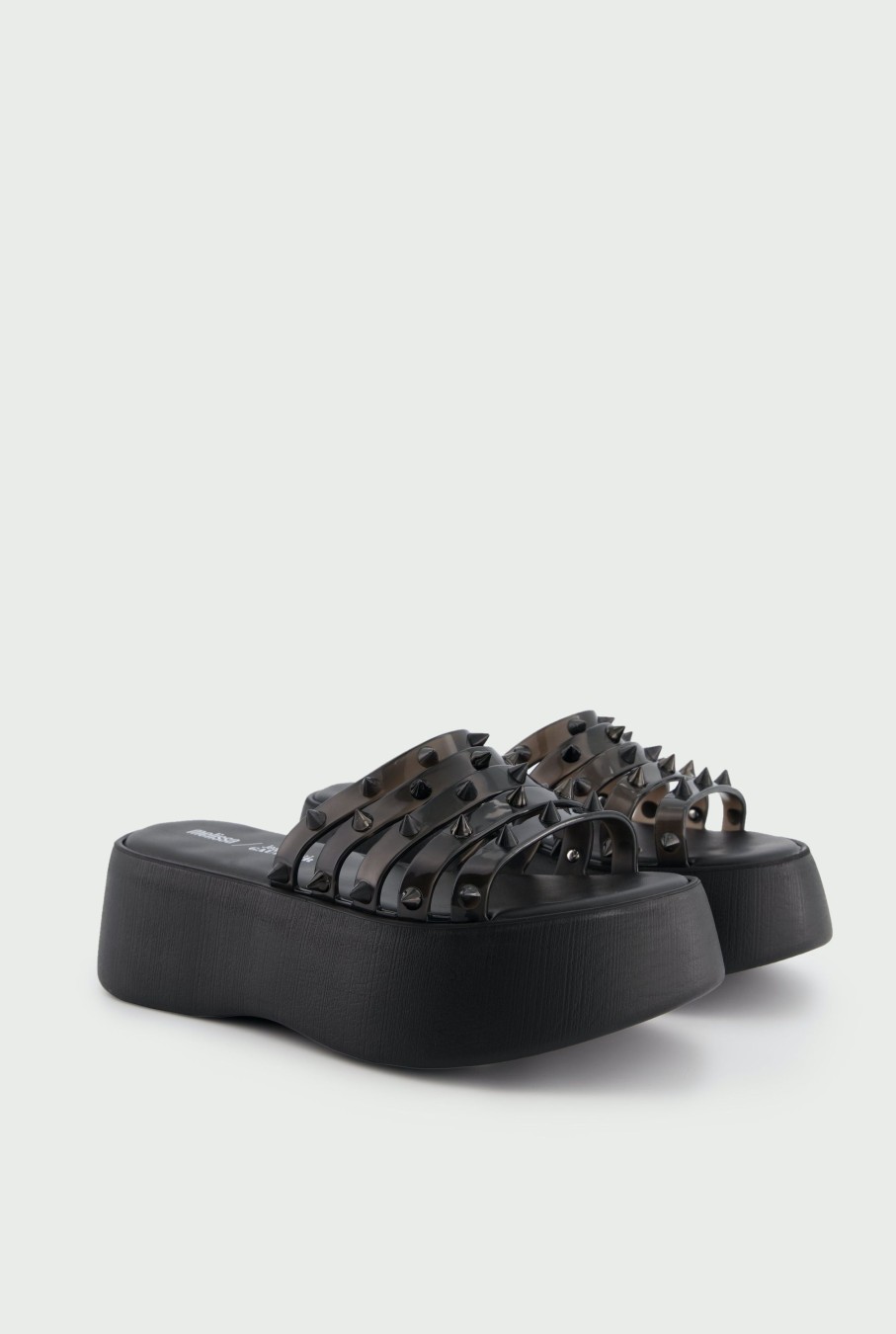 Jpg X Melissa Jean Paul Gaultier | Jpg X Melissa : Les Mules Becky Punk Love Noires