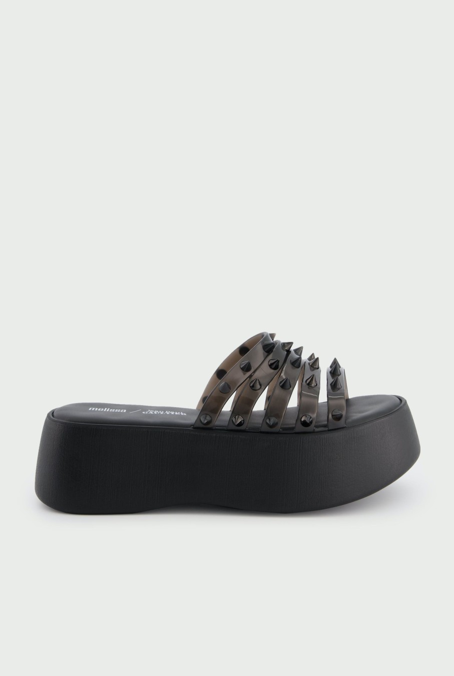 Jpg X Melissa Jean Paul Gaultier | Jpg X Melissa : Les Mules Becky Punk Love Noires