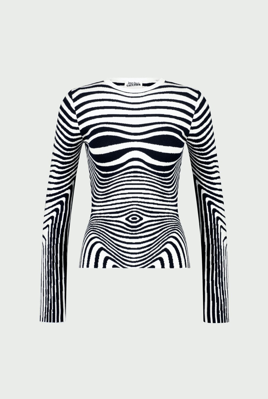 S'Habiller Comme Jean Paul Jean Paul Gaultier | Le Top Maille Body Morphing Marine