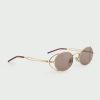 Lunettes De Soleil Jean Paul Gaultier | Les Lunettes De Soleil 55-3175 Rose Gold