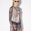 Tatouage De Collection Jean Paul Gaultier | Les Manches Tattoo Mariniere Bleues