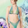 Fleurs Jean Paul Gaultier | Exclusivite - Le Haut De Bikini Body Morphing Bleu