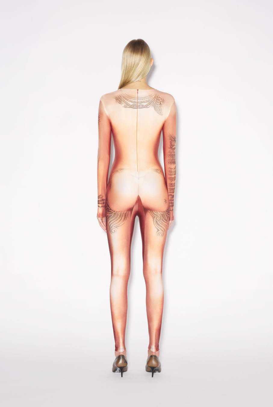 Tatouage De Collection Jean Paul Gaultier | La Combinaison Tattoo Corps Nude