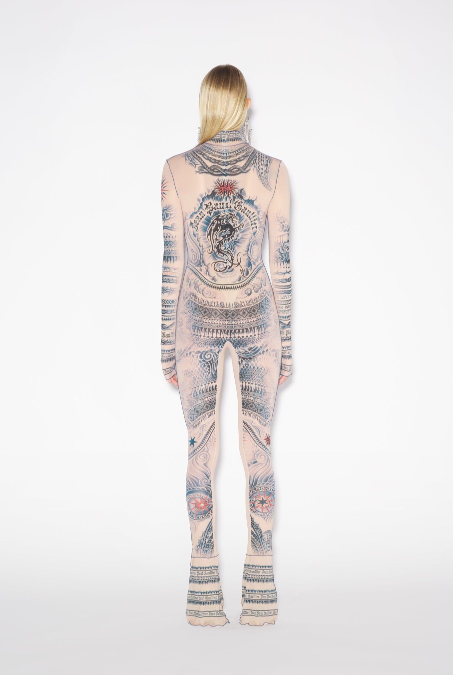 Tatouage De Collection Jean Paul Gaultier | La Combinaison Tattoo Soleil