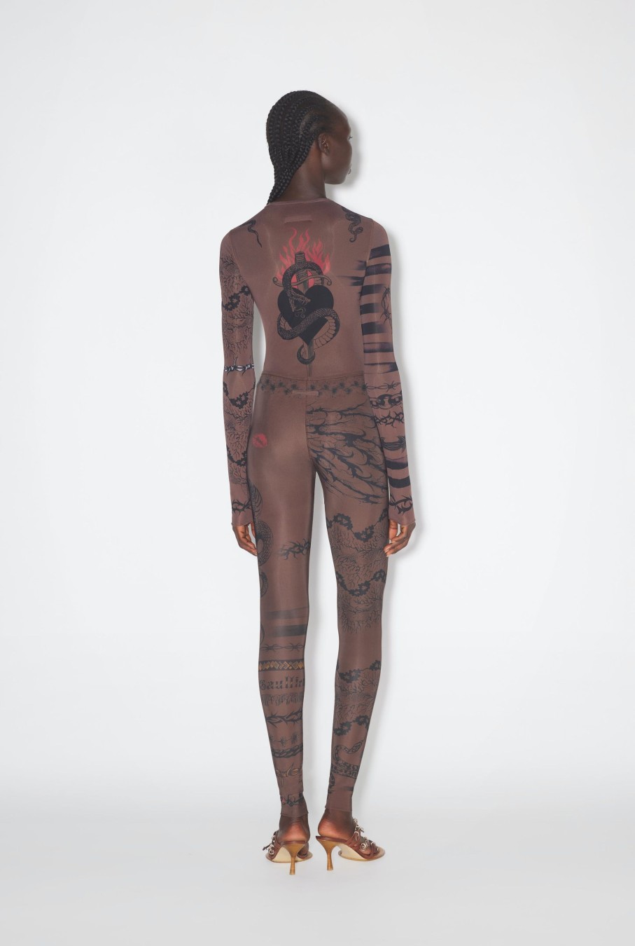 Jpg X Connaissances Jean Paul Gaultier | Le Legging Tattoo Ebene