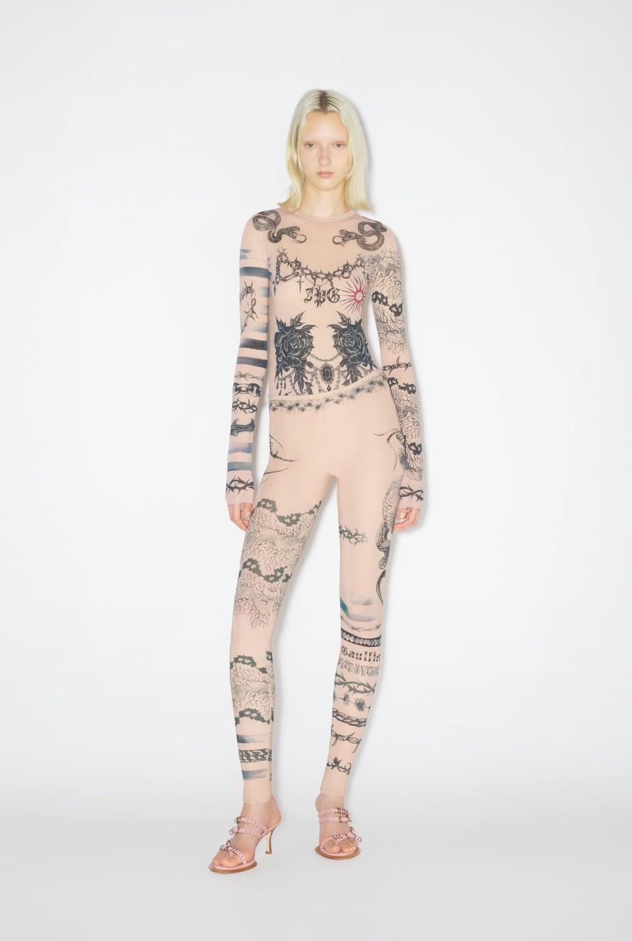 Jpg X Connaissances Jean Paul Gaultier | Le Legging Tattoo Nude