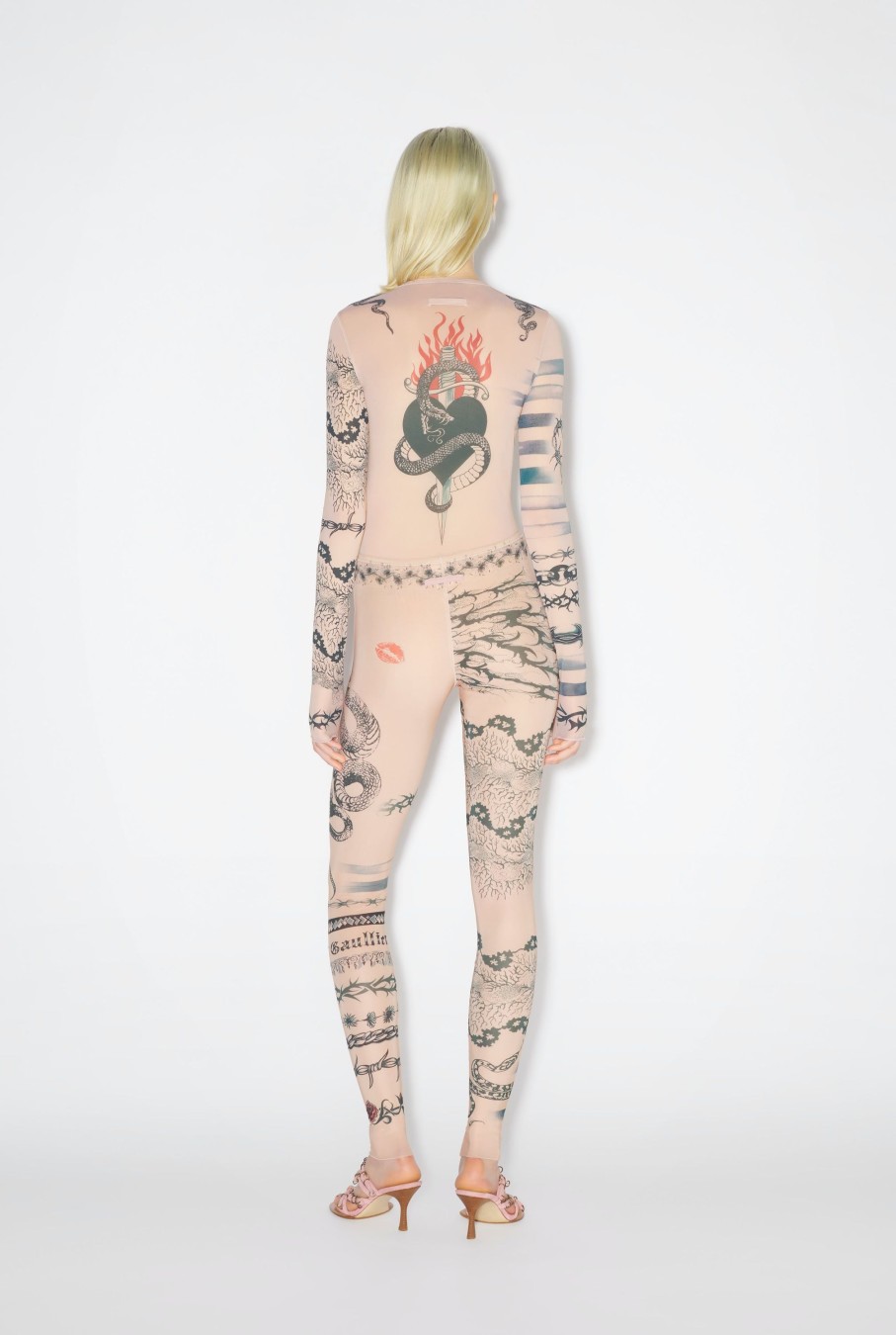 Jpg X Connaissances Jean Paul Gaultier | Le Legging Tattoo Nude