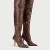 Jpg X Jimmy Choo Jean Paul Gaultier | Jean Paul Gaultier / Jimmy Choo Over The Knee Boot 90 Ebene