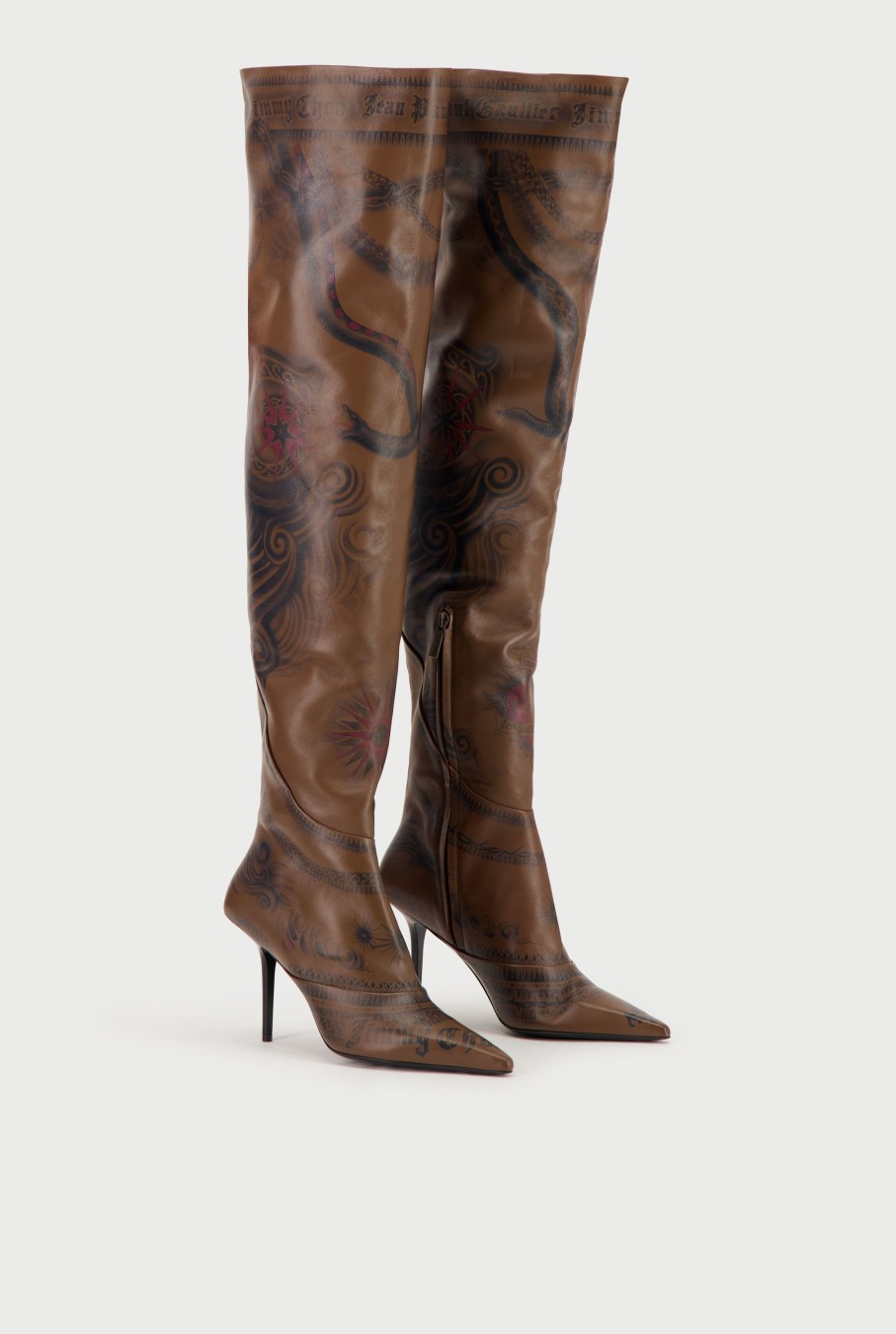 Jpg X Jimmy Choo Jean Paul Gaultier | Jean Paul Gaultier / Jimmy Choo Over The Knee Boot 90 Ebene