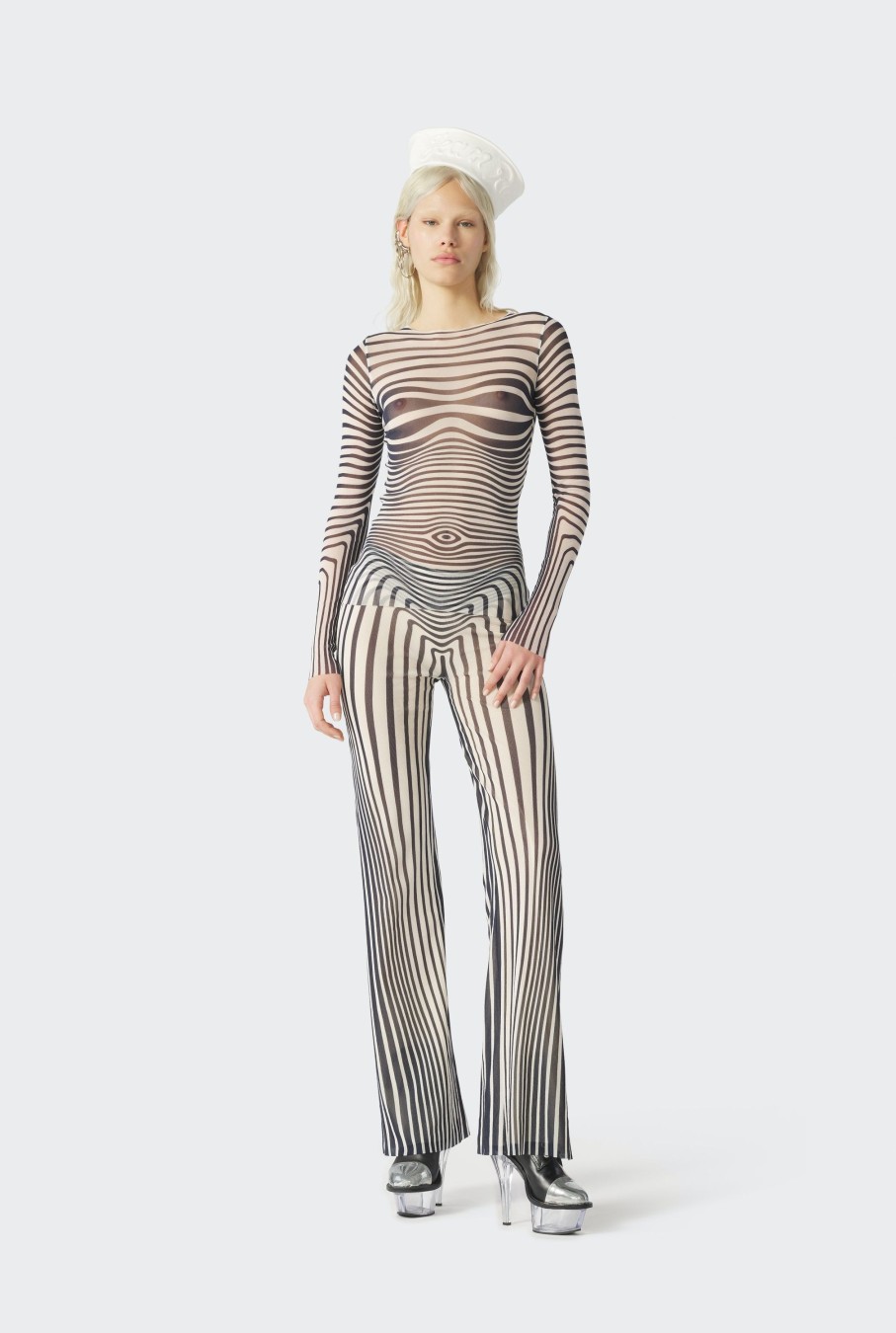 S'Habiller Comme Jean Paul Jean Paul Gaultier | Le Pantalon Body Morphing Marine