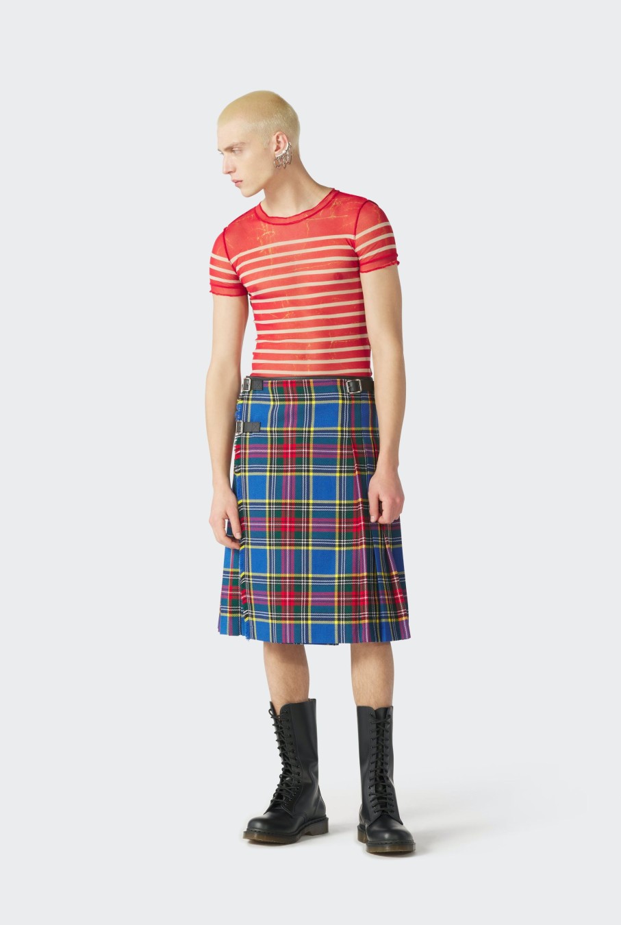 S'Habiller Comme Jean Paul Jean Paul Gaultier | Le Kilt Iconique Tartan