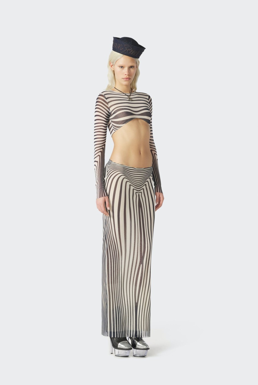 S'Habiller Comme Jean Paul Jean Paul Gaultier | La Jupe Body Morphing Marine