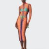 Cyber Jean Paul Gaultier | La Robe Imprimee Dots Orange