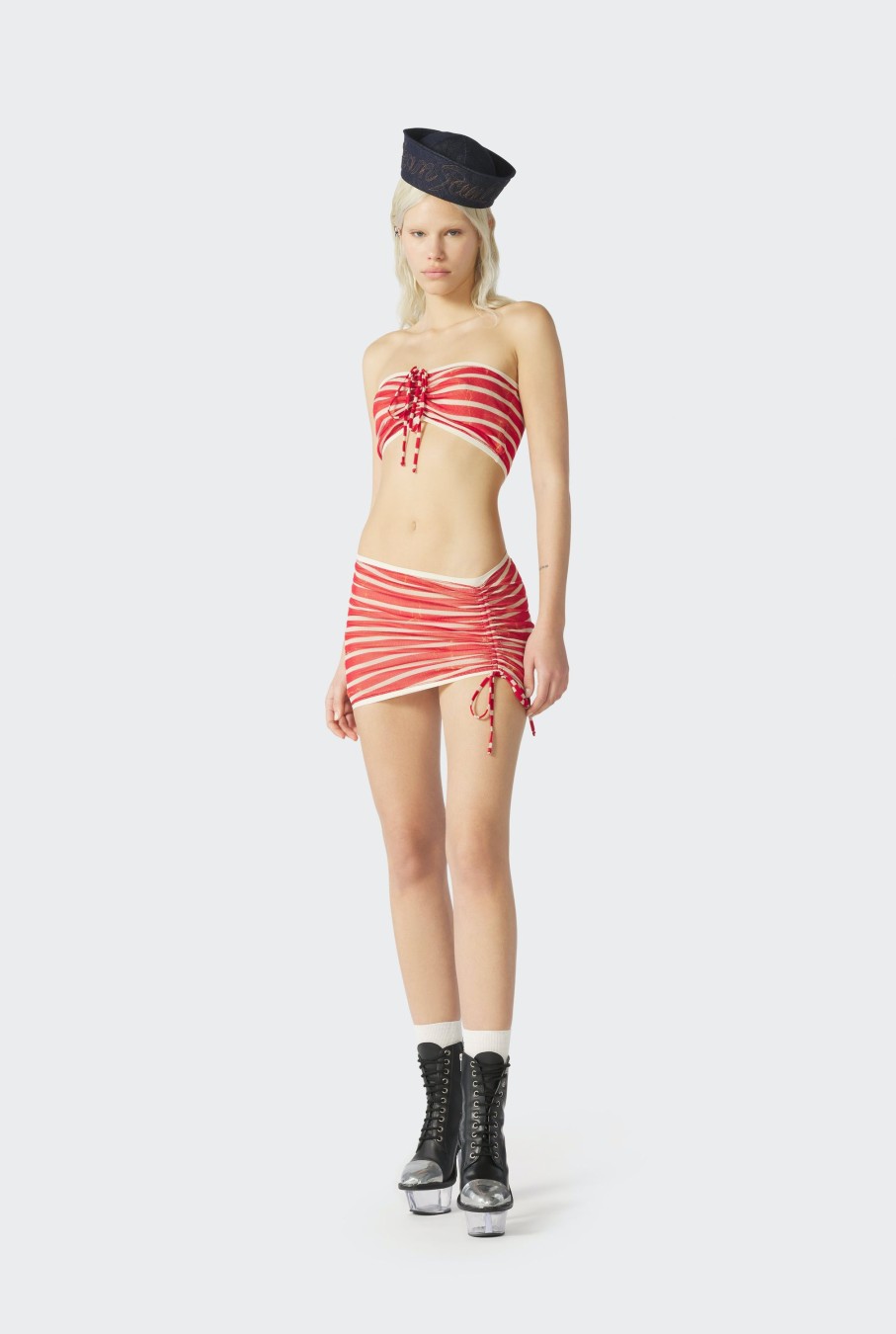 S'Habiller Comme Jean Paul Jean Paul Gaultier | Le Bandeau Crakling Mariniere Rouge