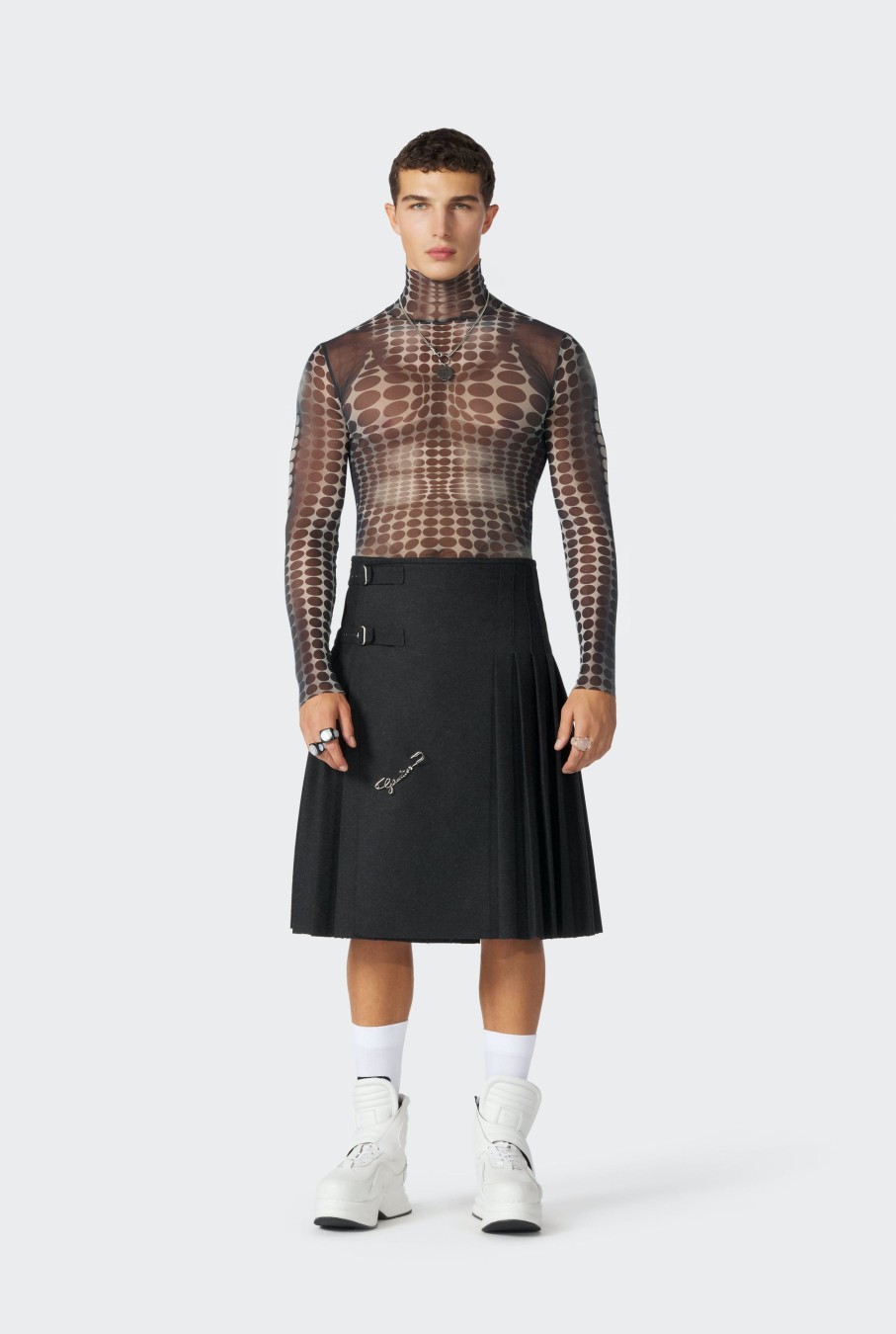 Cyber Jean Paul Gaultier | Le Kilt Iconique Feutre