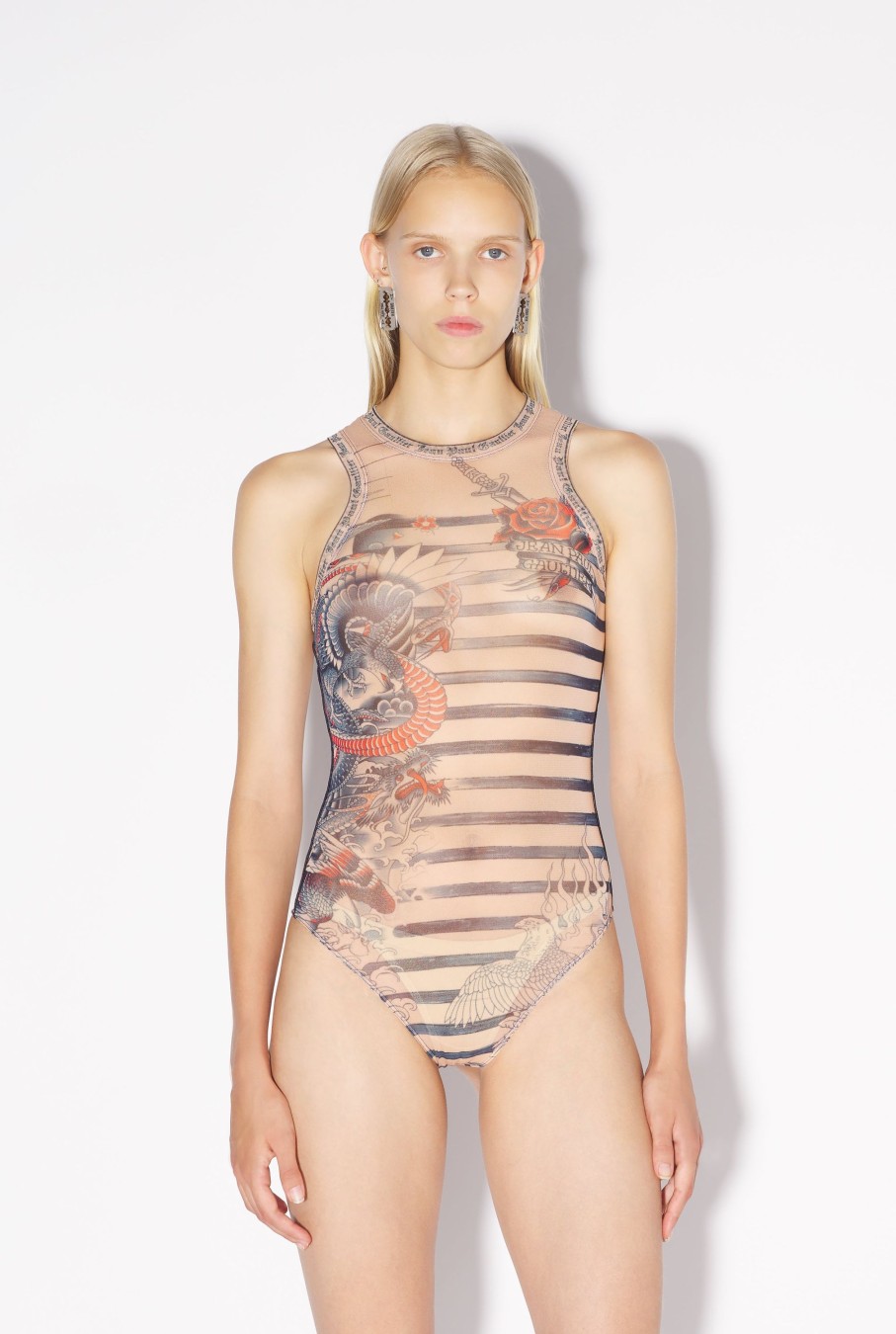 Tatouage De Collection Jean Paul Gaultier | Le Body Tattoo Mariniere Nude