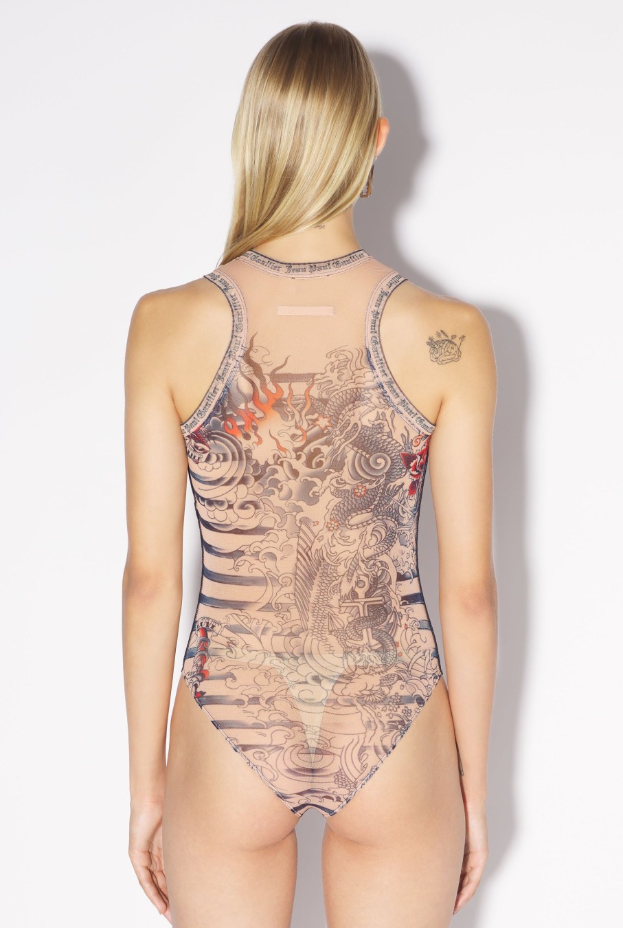 Tatouage De Collection Jean Paul Gaultier | Le Body Tattoo Mariniere Nude