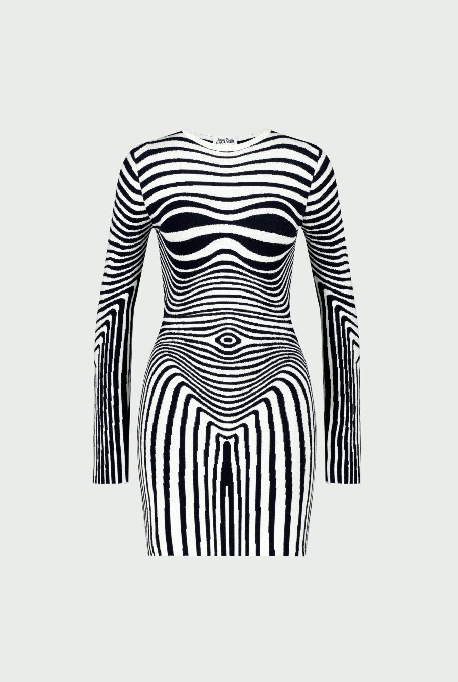 S'Habiller Comme Jean Paul Jean Paul Gaultier | La Robe Maille Body Morphing Marine