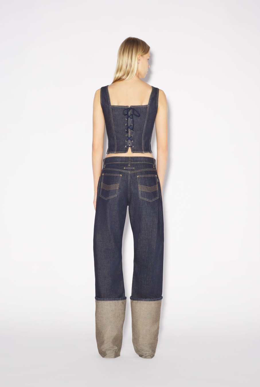 Hauts Jean Paul Gaultier | Le Bustier En Denim