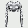 S'Habiller Comme Jean Paul Jean Paul Gaultier | Le Crop Top Body Morphing Marine