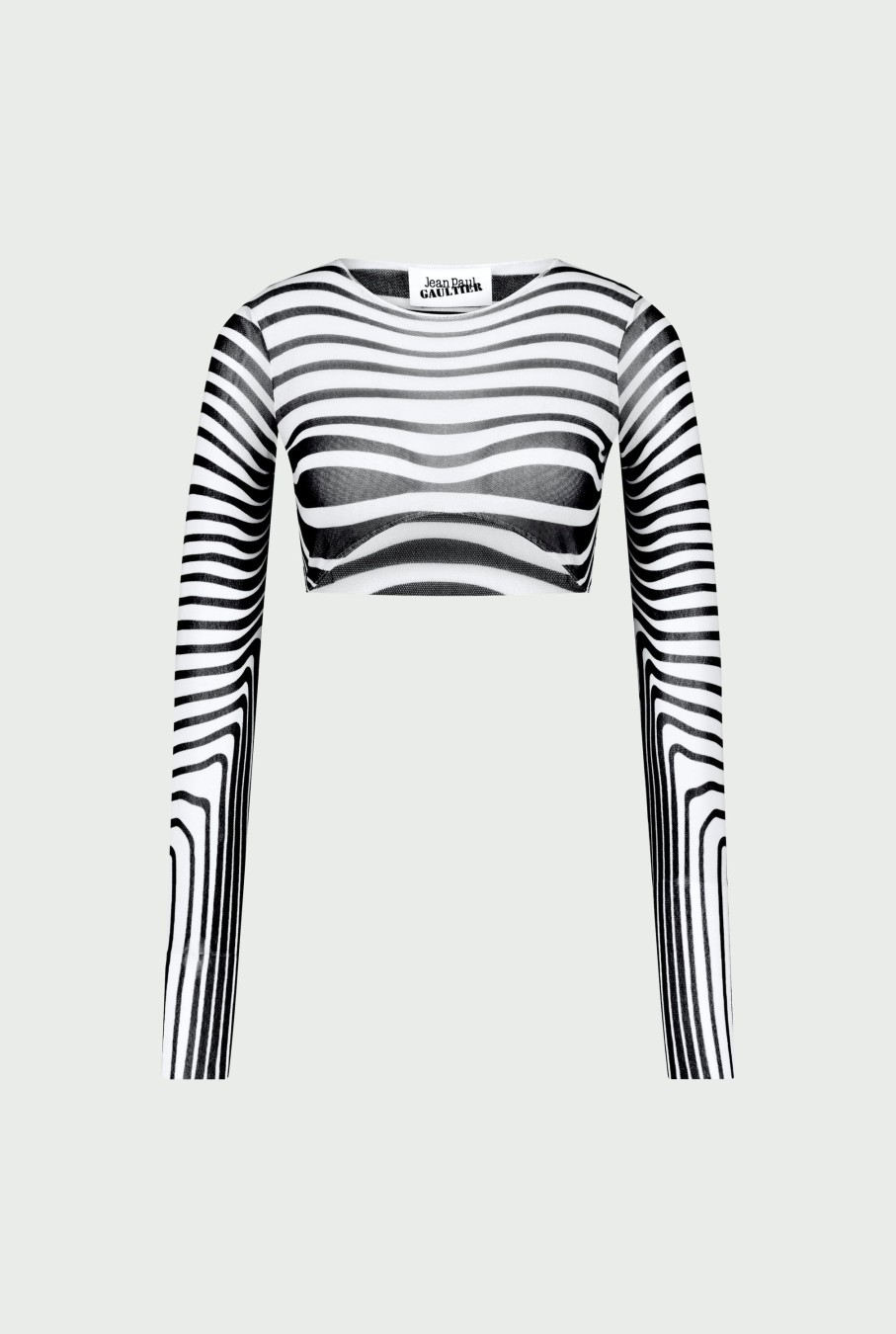 S'Habiller Comme Jean Paul Jean Paul Gaultier | Le Crop Top Body Morphing Marine